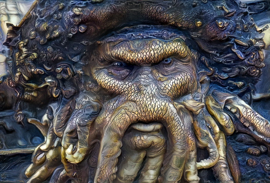 Davy Jones Bronze Cast