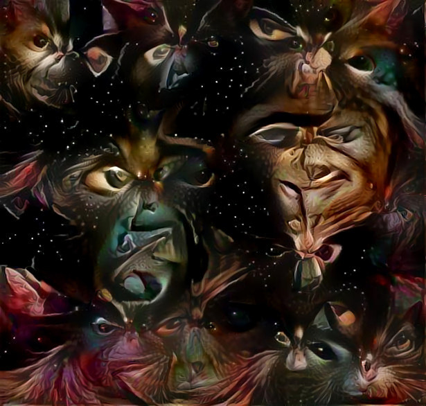 A vision of mine is becoming clear- Its all so new, it can't be true. Sometimes the words appear in my head- Sometimes I'm falling out of my bed. Oh, is it a dream? What does it mean?~The Damned~ deep dream & style made from another dream.