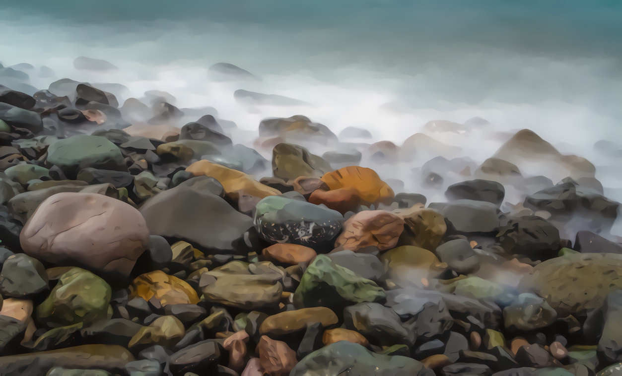 Ocean Spray on the Rocks