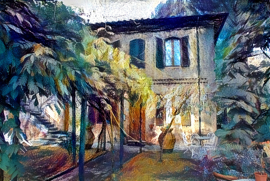 "Italian Villa" by Unreal from own photo.