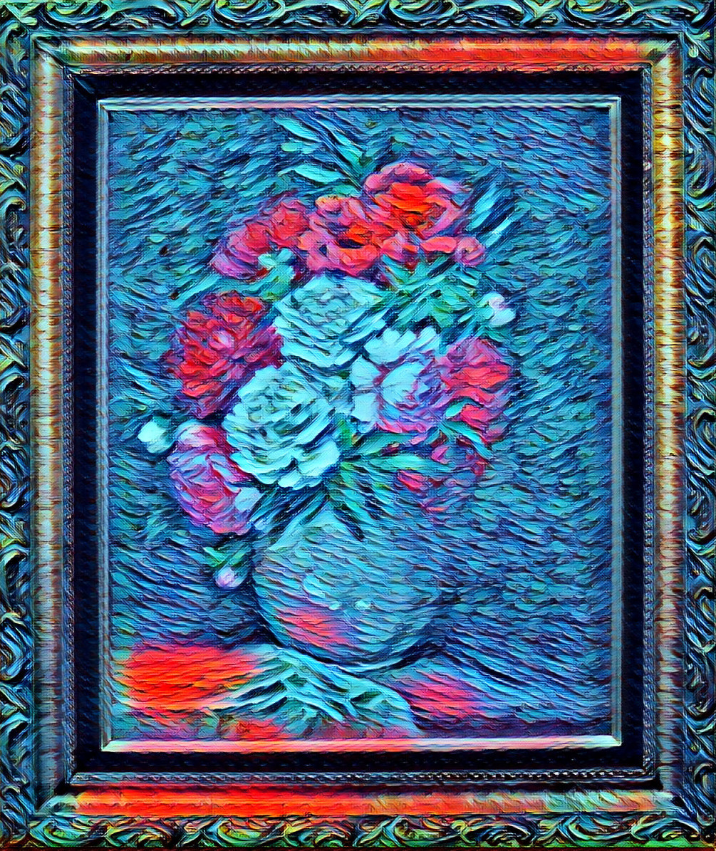 Flower Still Life Painting