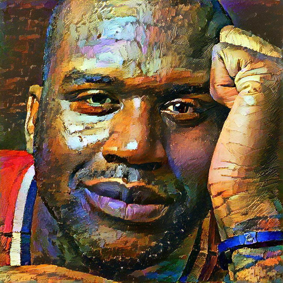 Portrait of Shaquille O’Neal