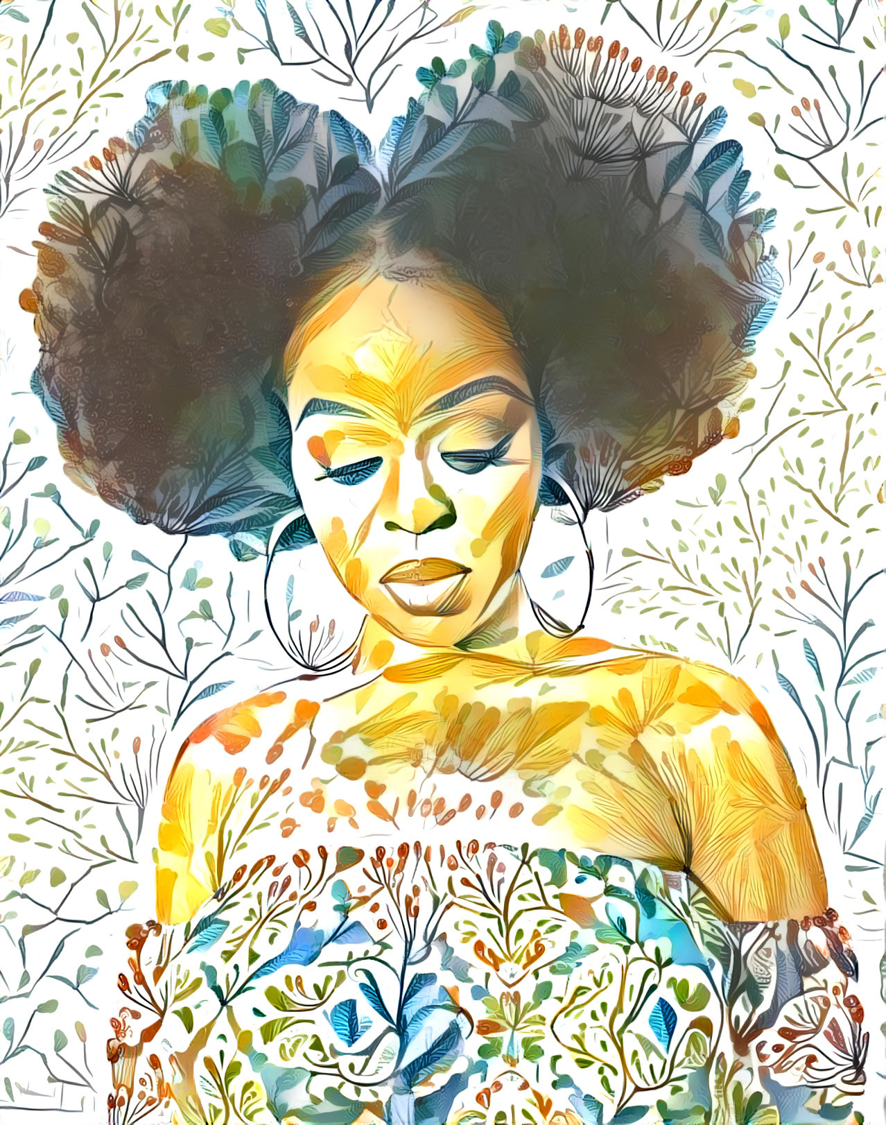 afro primavera III