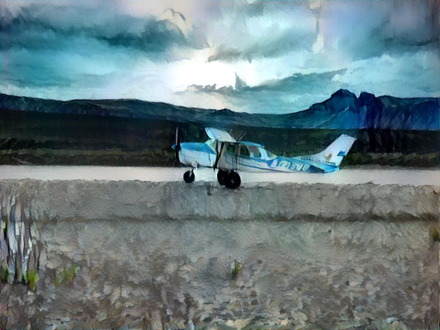 Rescue Plane. Noatak Wilderness, Alaska