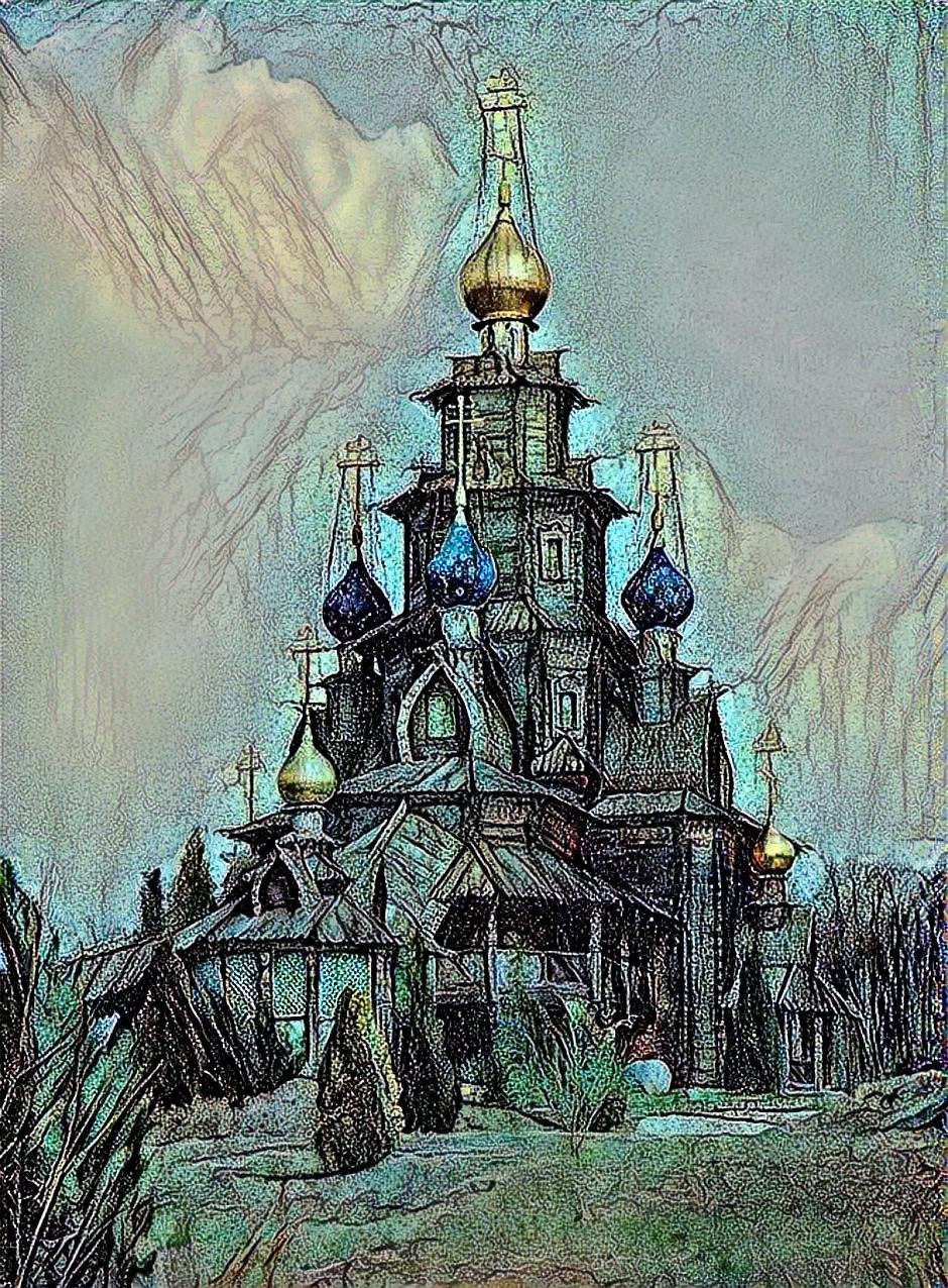 wooden church