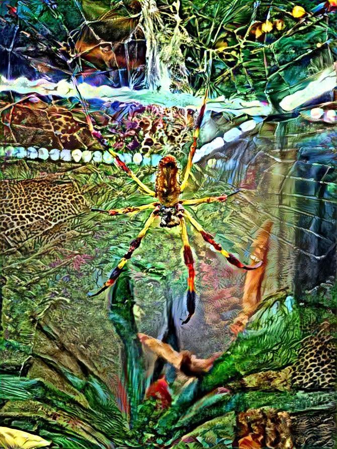 Spider deep dream 7