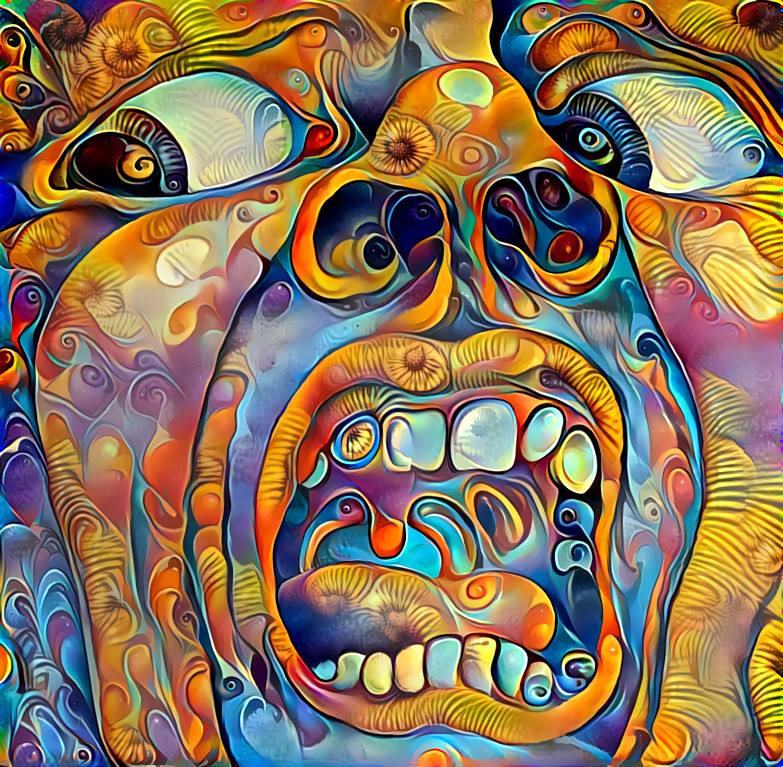 ''In The Court of the Color King'' _ source: artwork by Barry Godber to ''In The Court of the Crimson King'', the debut album of the band ''King Crimson'' _  (191218)