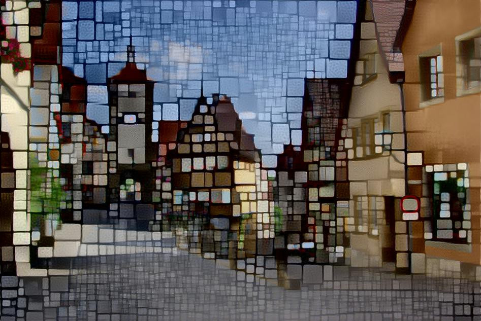 Rothenburg ob der Tauber mosaic