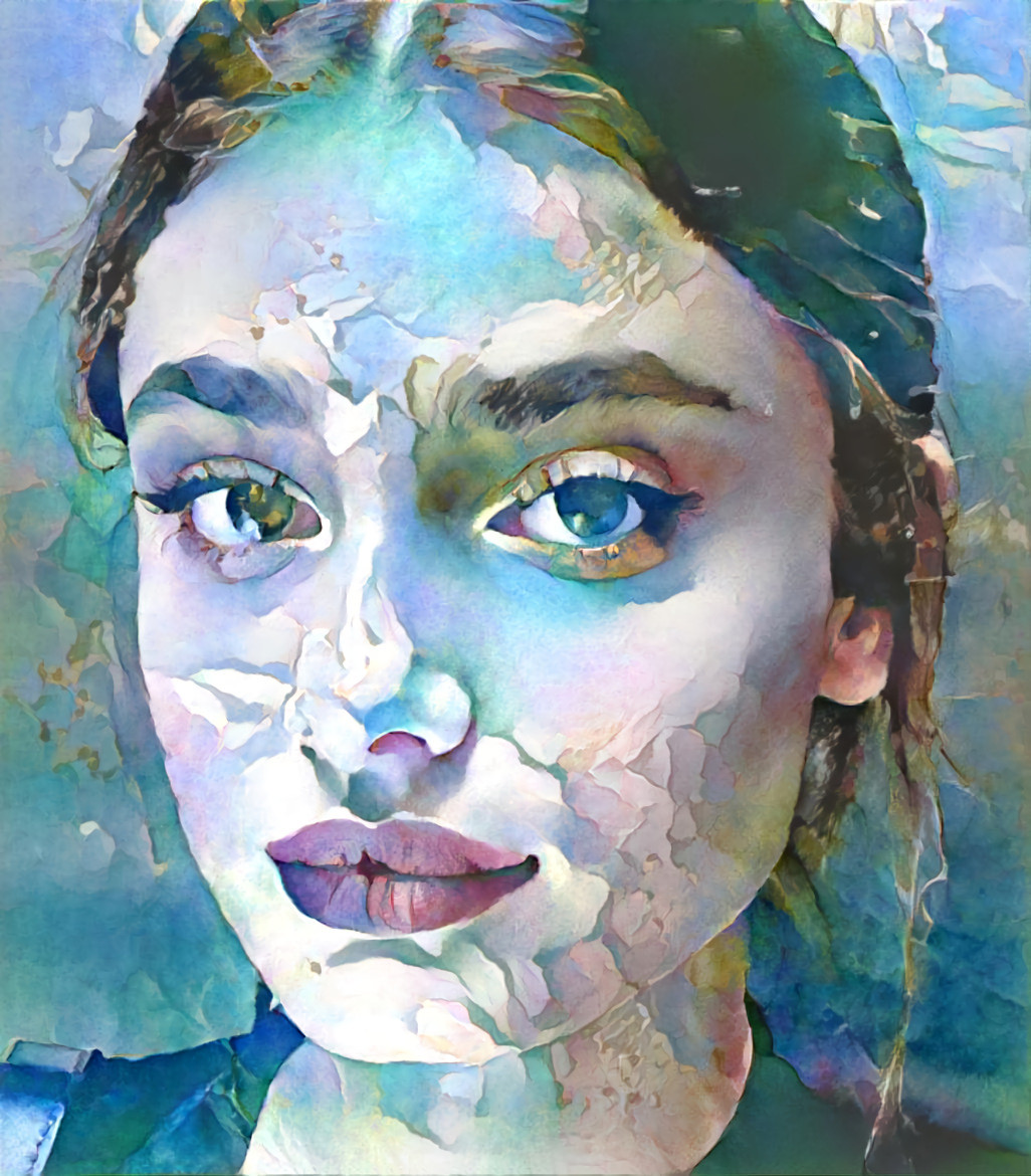 model, watercolor, painting