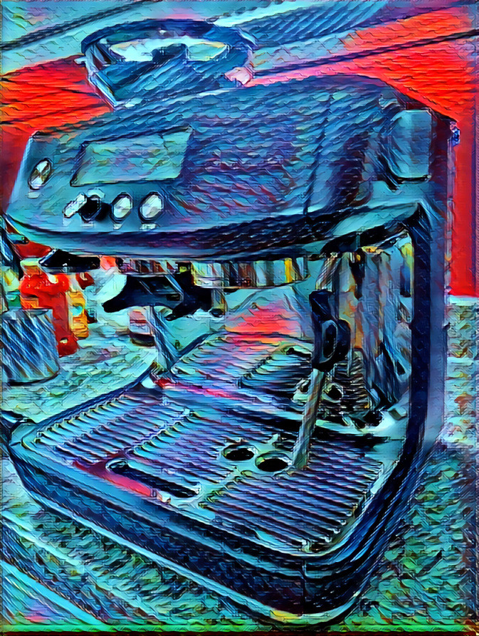 Coffee machine chromeness