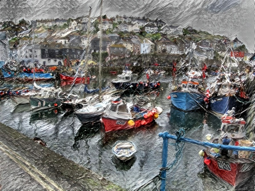 Mevagissey harbour