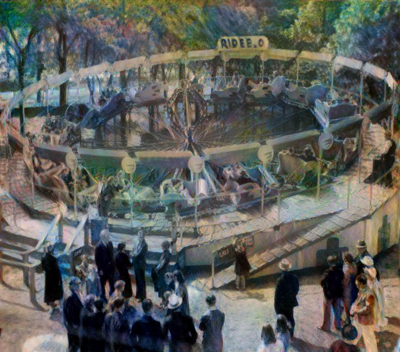 Renoir Visits Kennywood Park 