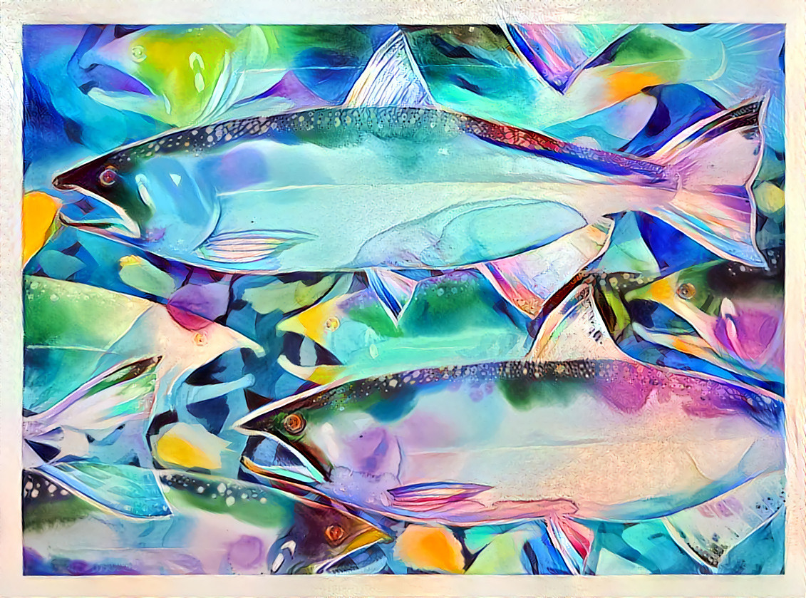 Salmon in the Nushagak II abstract 59 adj 4