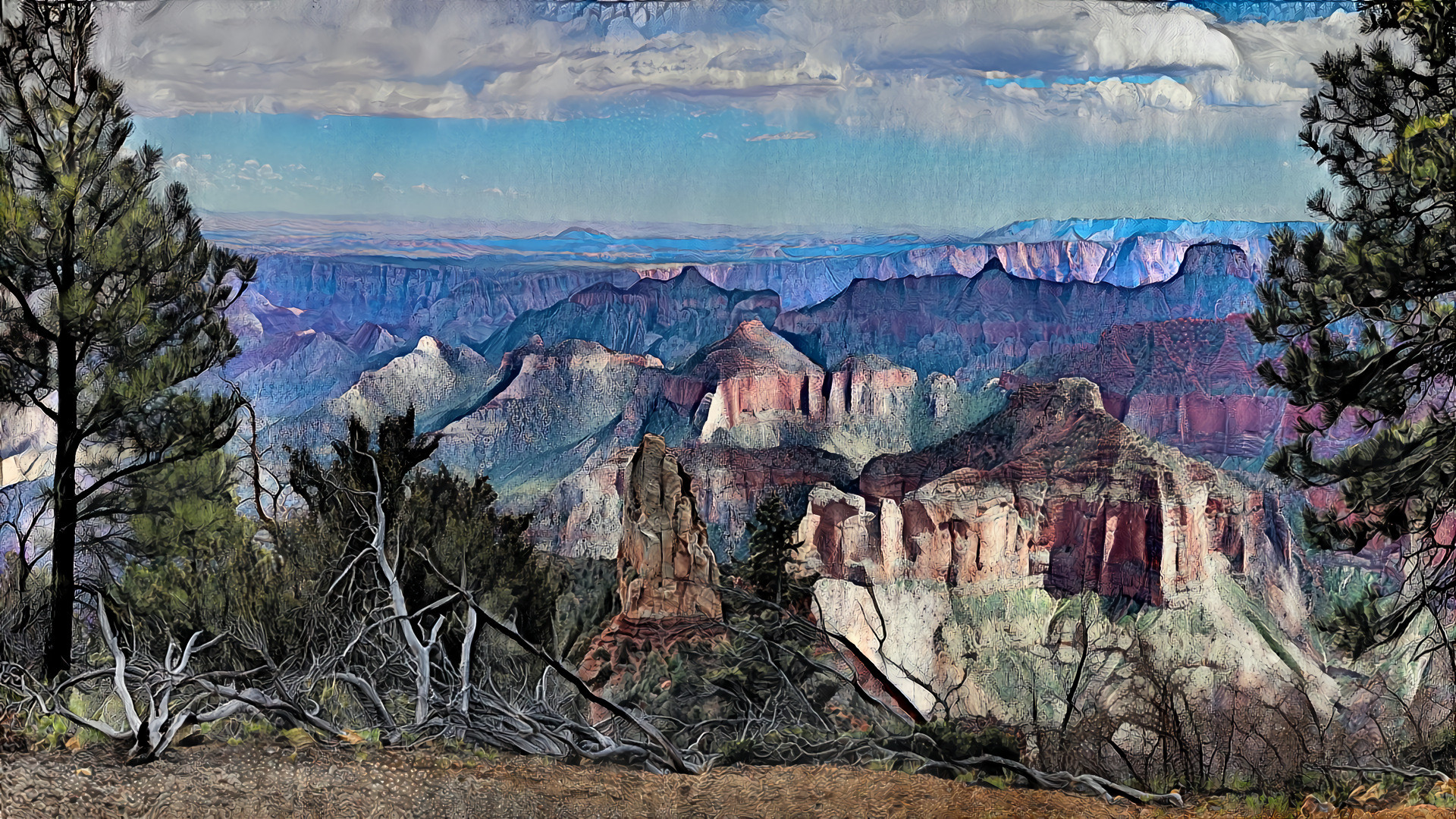 Late Afternoon - Grand Canyon North Rim NP, AZ