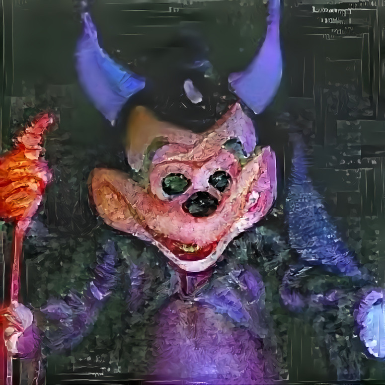 Evil Mickey mouse