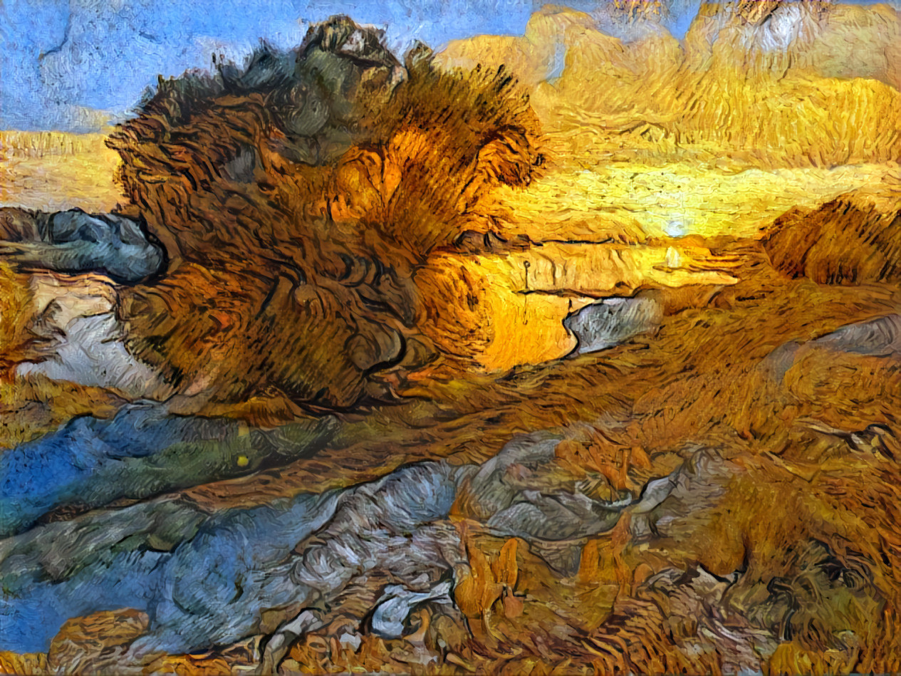 The Guardian of the Elbe meets van Gogh