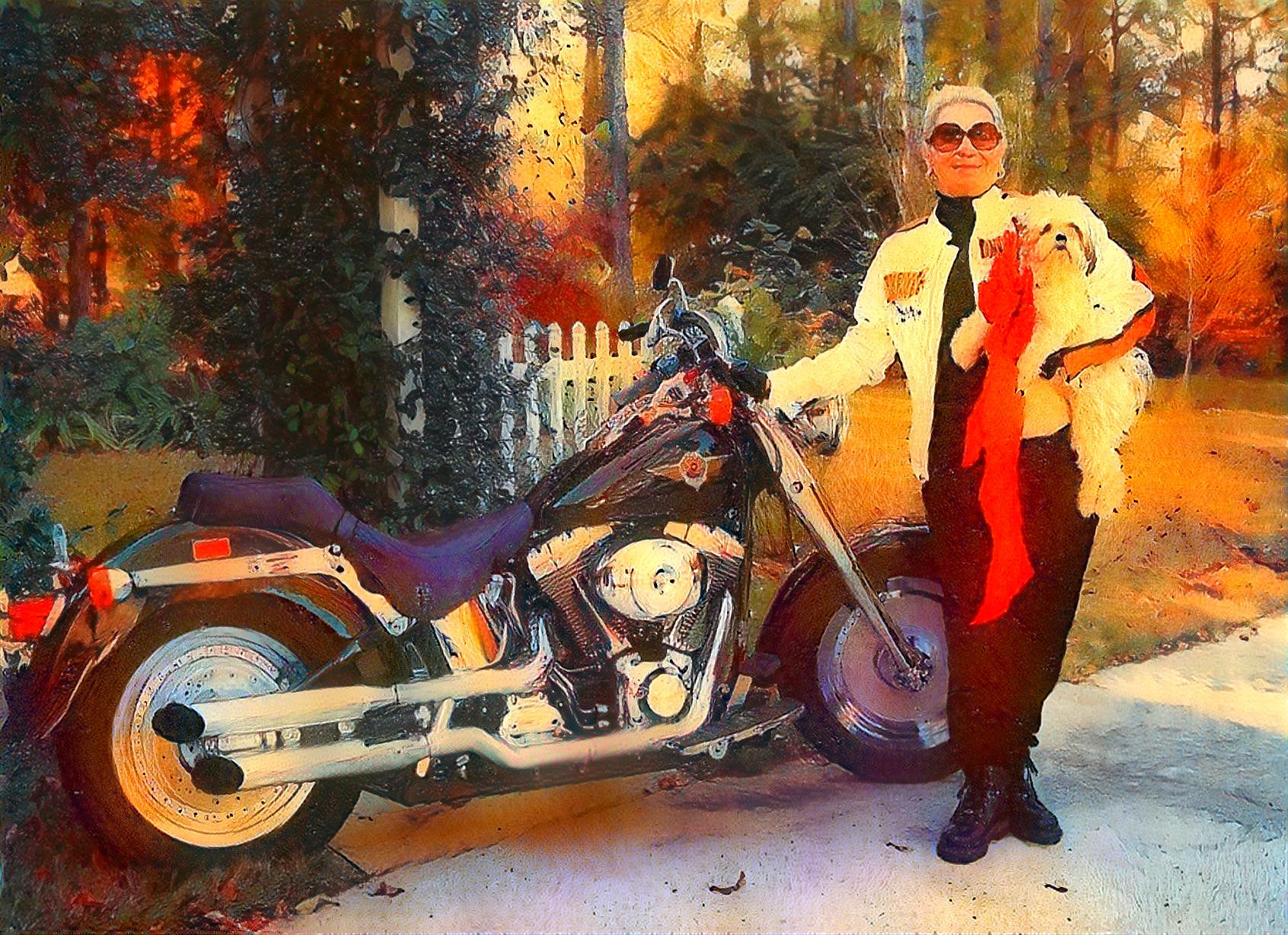 Dot’s Harley Deep Dream