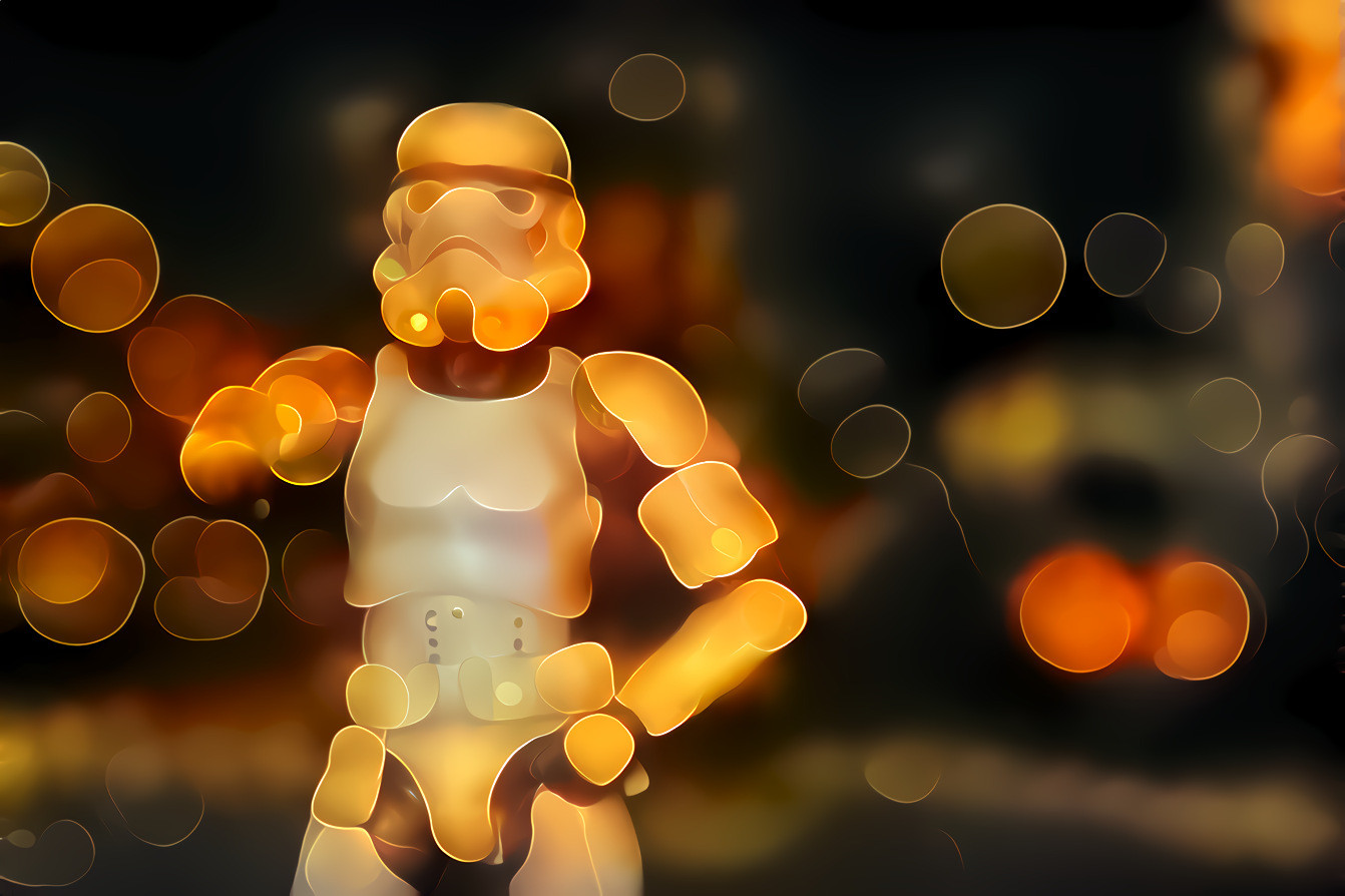 Bokeh Trooper