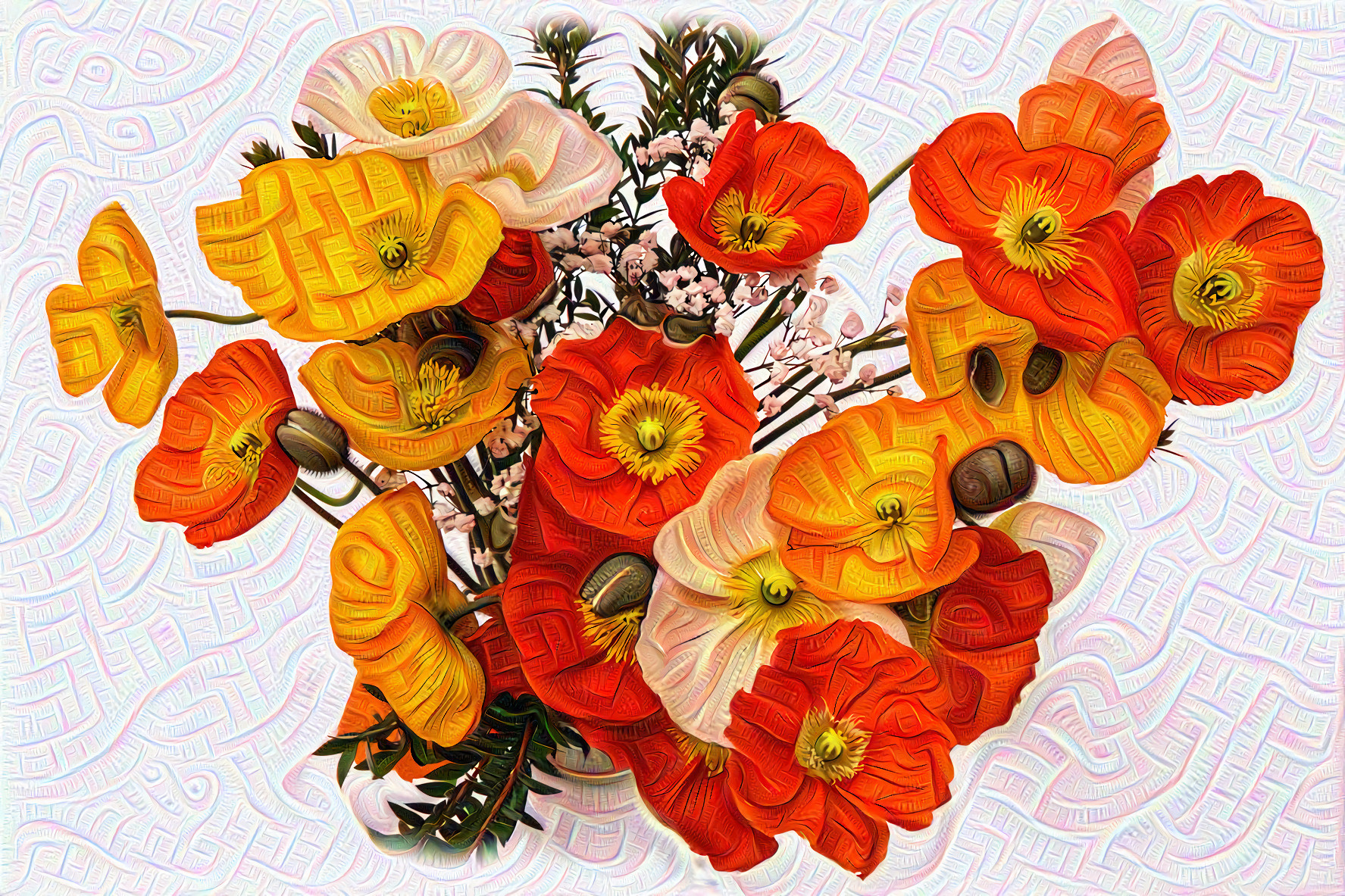 Cheerful Poppies