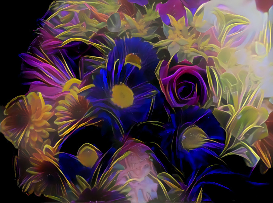 Neon Flowers