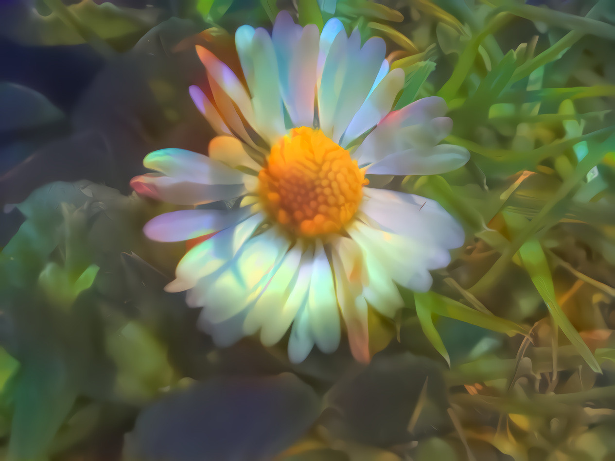 Surrealist daisy 