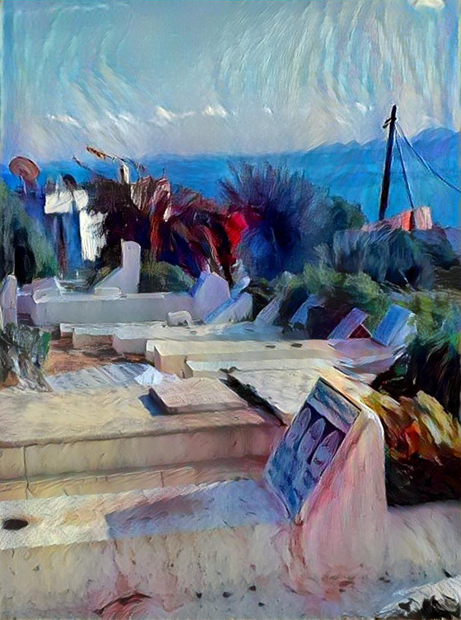 Seaside Cemitary by Tyna Sidi bou Saîd