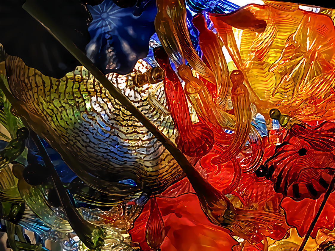 Dale Chihuly Glass display, Indianapolis Children's Museum