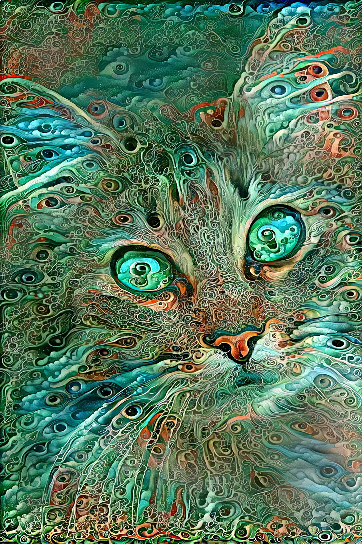 Green Kitty