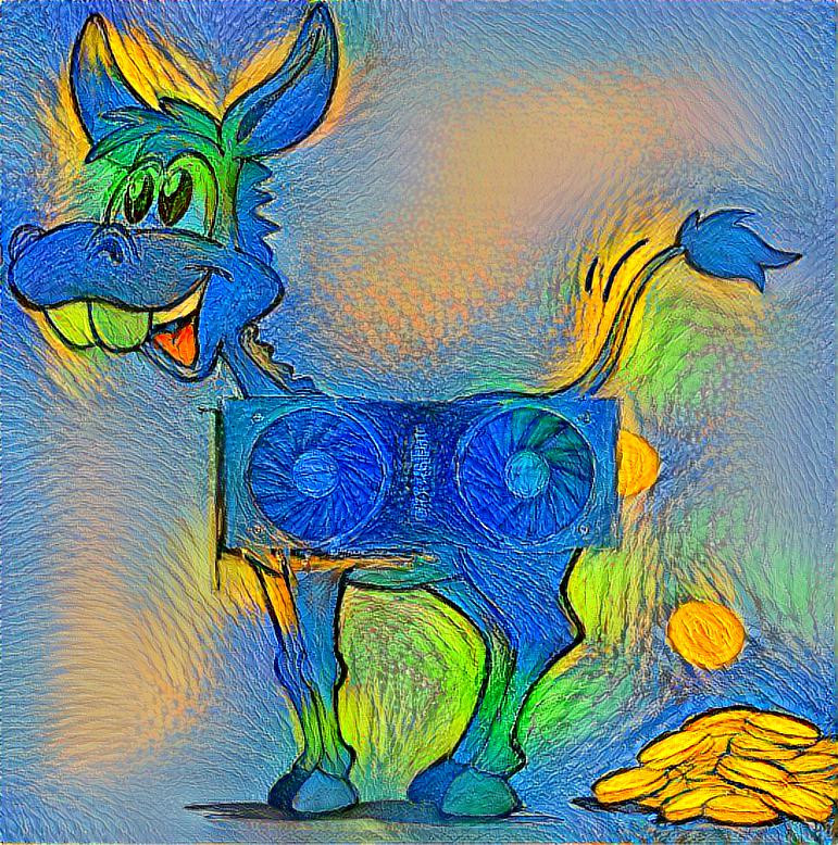 Gold Donkey