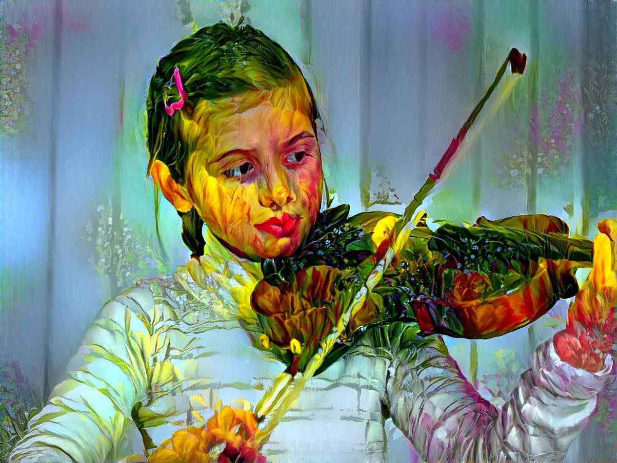 Girl with violin