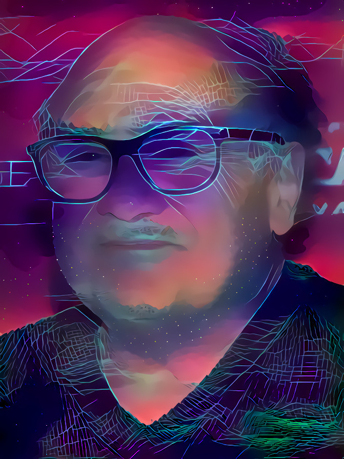 Vaporwave Danny DeVito