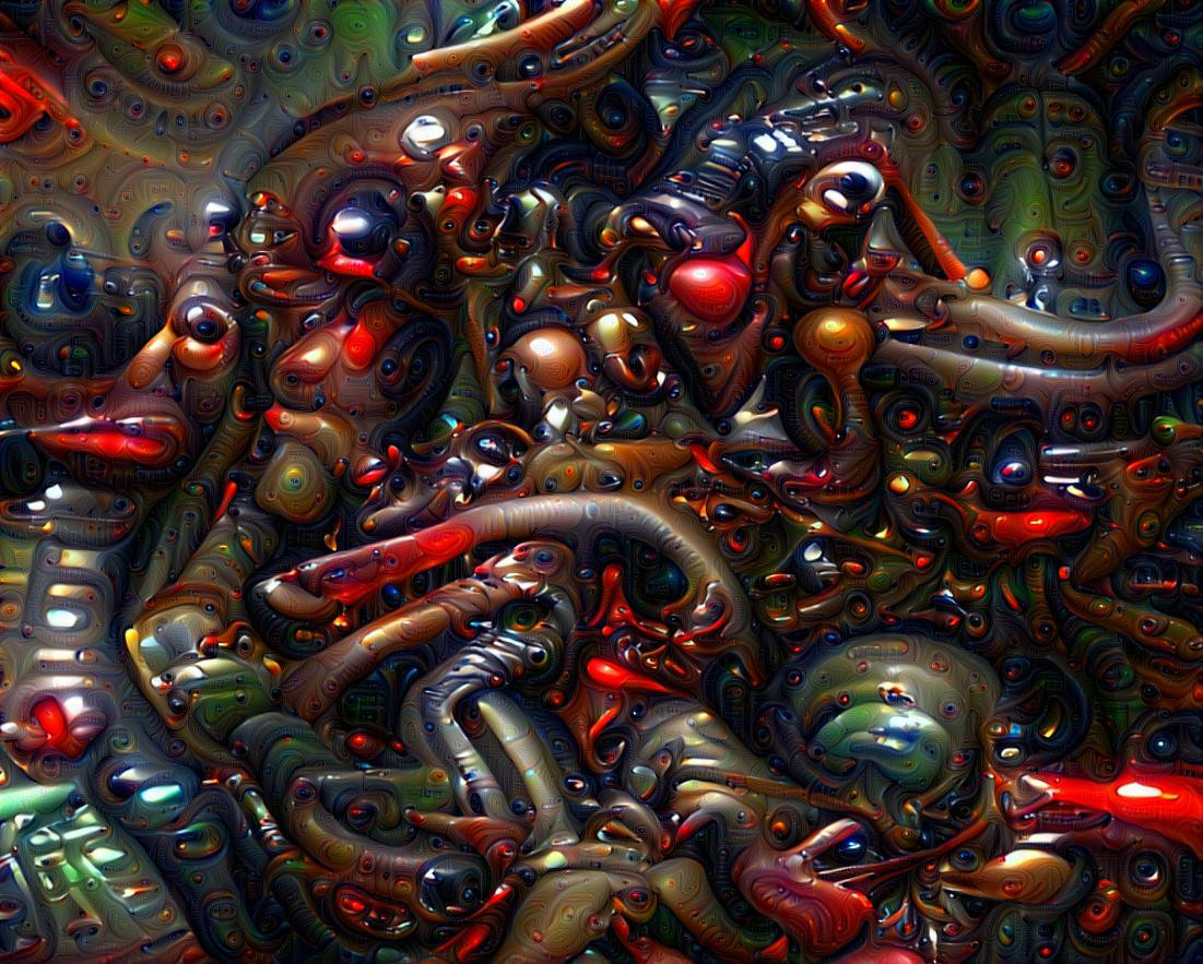 Gnarly deep dream