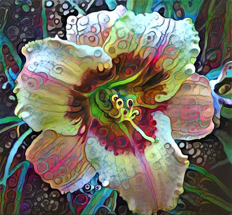 Daylily Abstraction