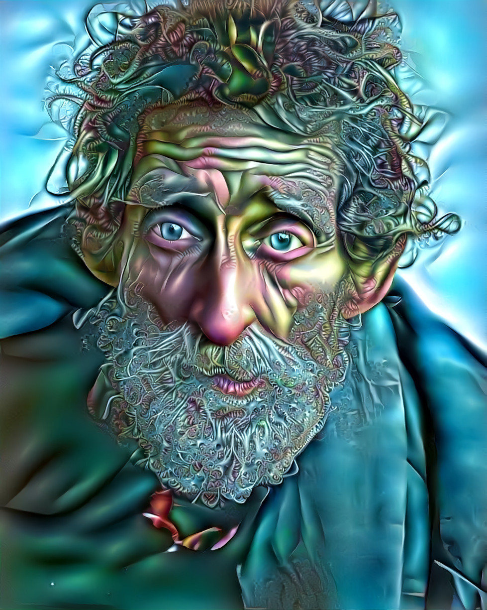 Old Homeless Man