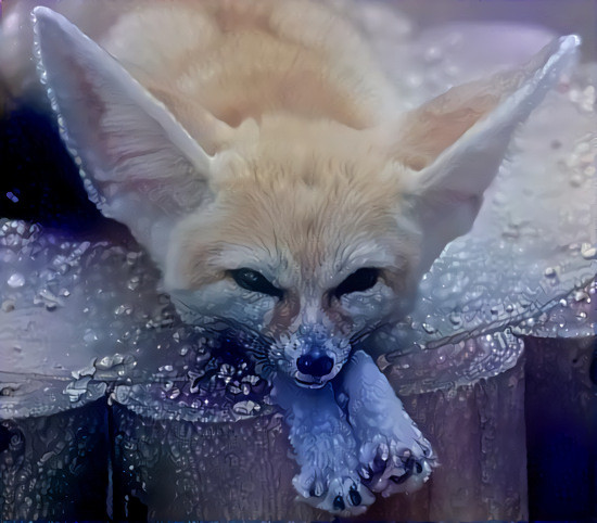 Fennec fox - African deserts