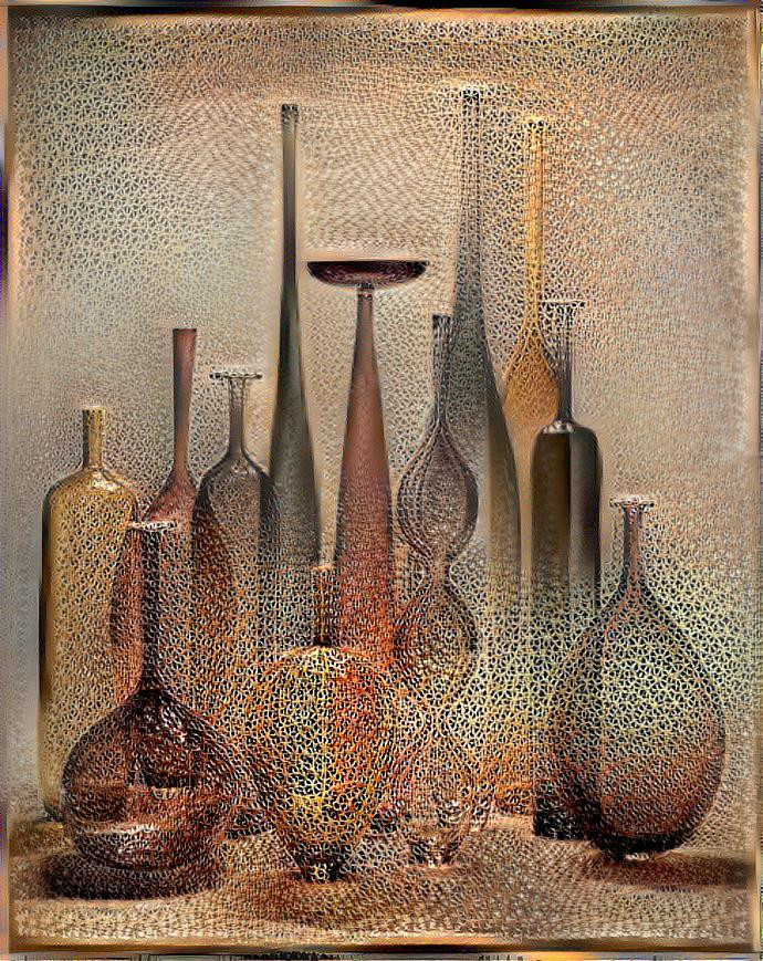 Carafes, fractal