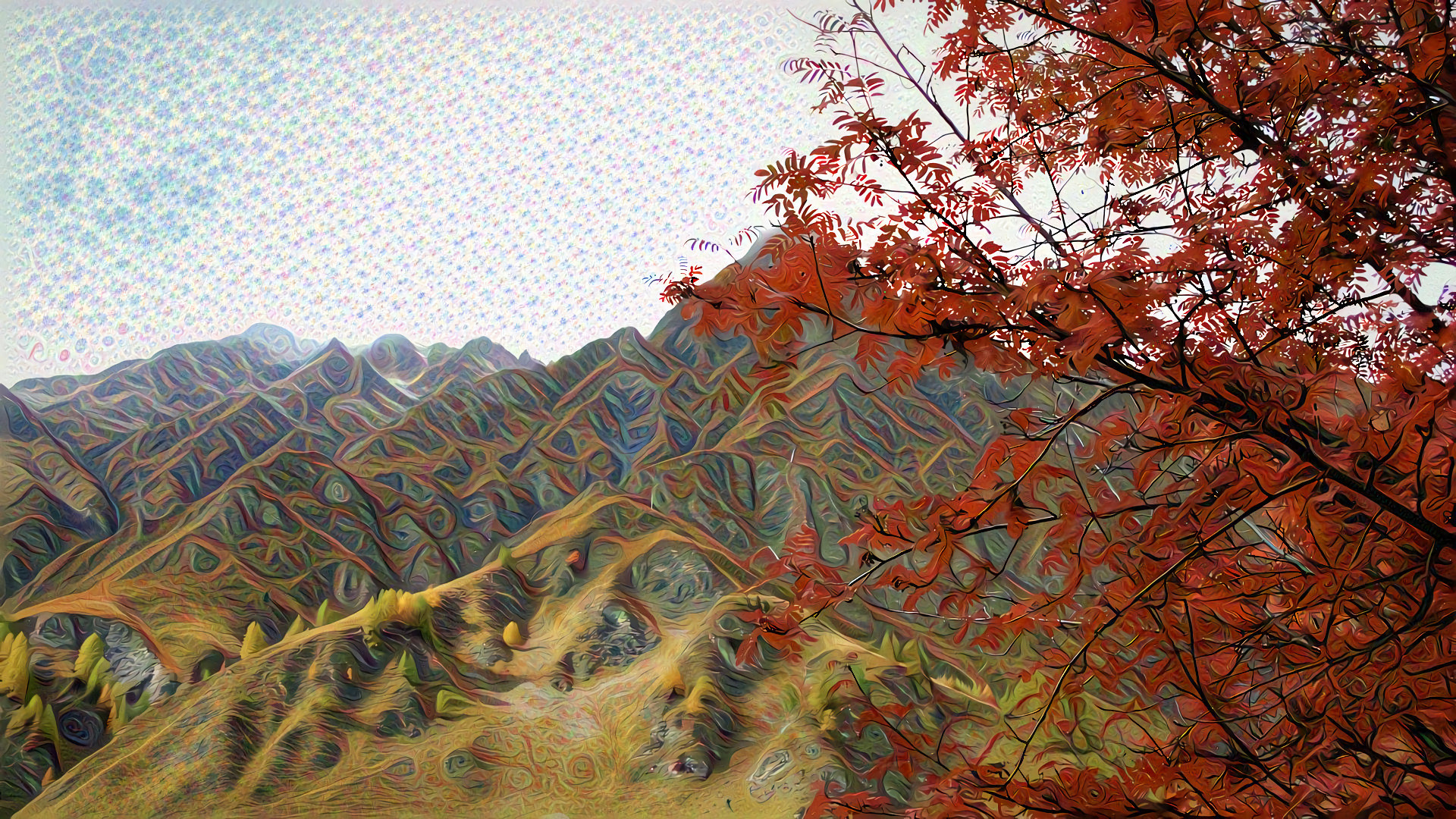 Autumn Comes to the Mountains