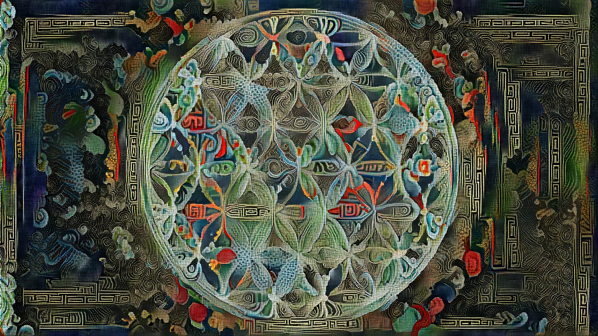 Ancient textile wisdom from the flower of life