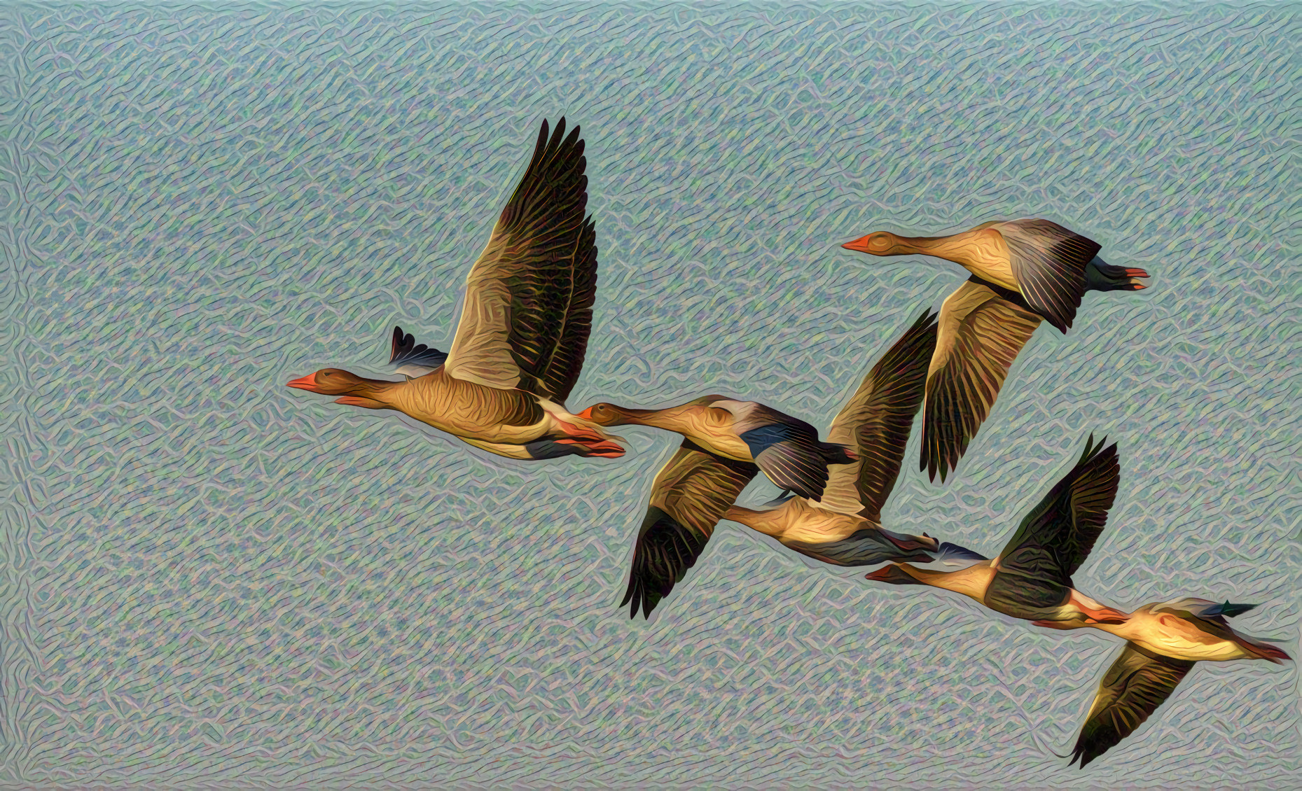 Flying Geese