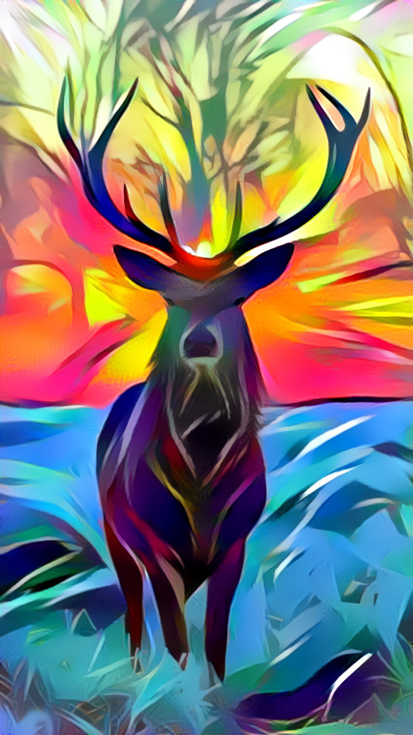 Colorful Deer