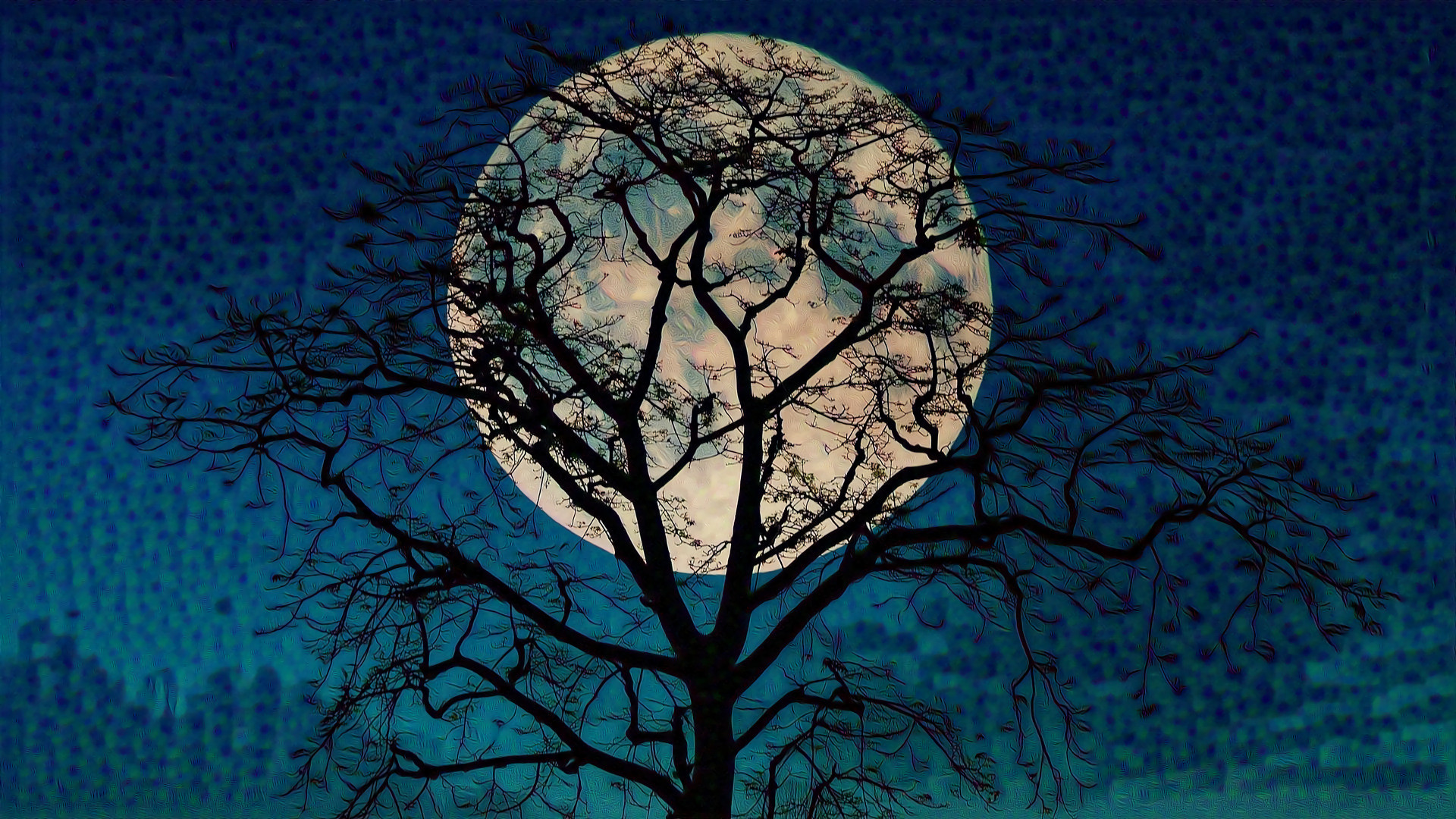 The Moon in the Tree