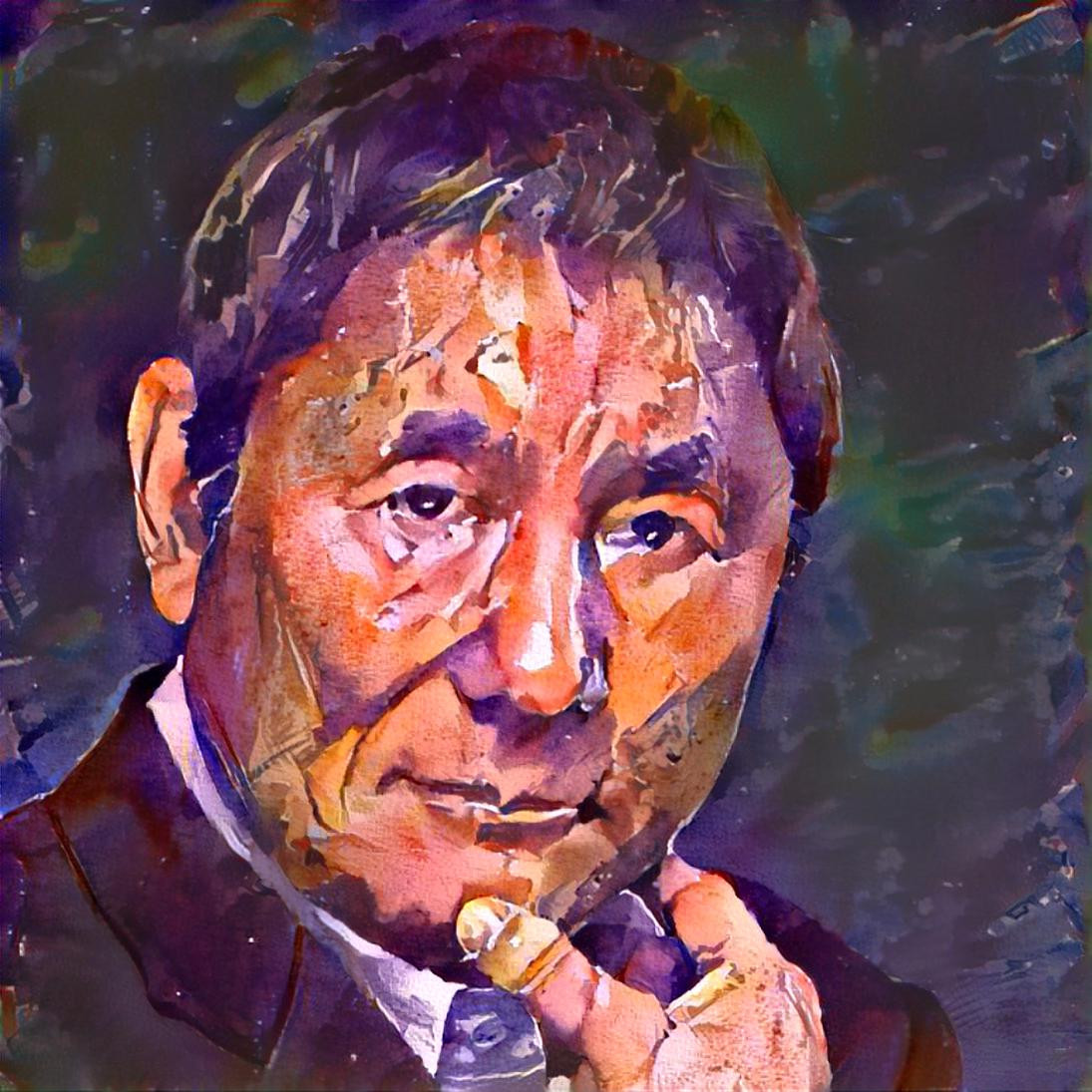 Portrait of Takeshi Kitano