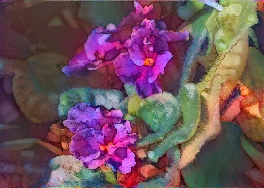 African Violets...