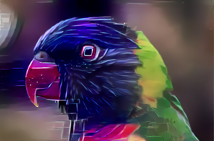 Neon Parrot, take two