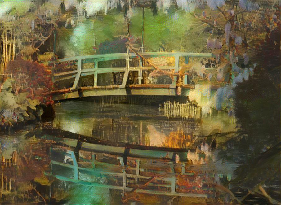 Giverny: Japanese bridge