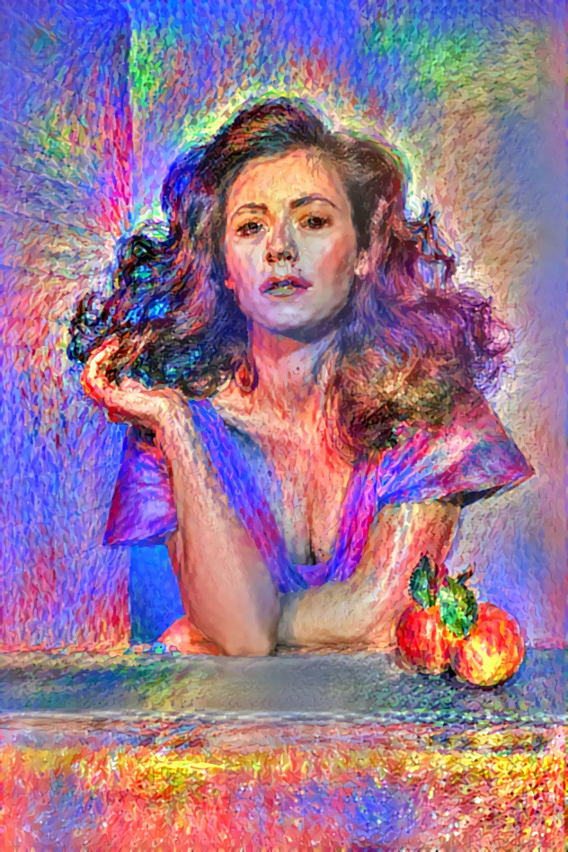 Marina Diamandis + Temporal Vortex art from Chrono Cross (1999)