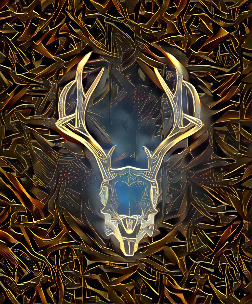 Golden Skull of the Meadow