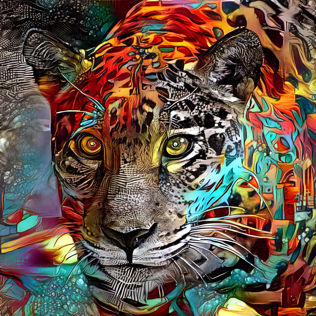 Colorful Jaguar 