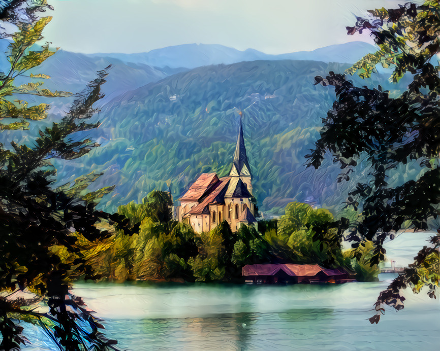 Maria Wörth at the Wörthersee (Lake Woerth) 