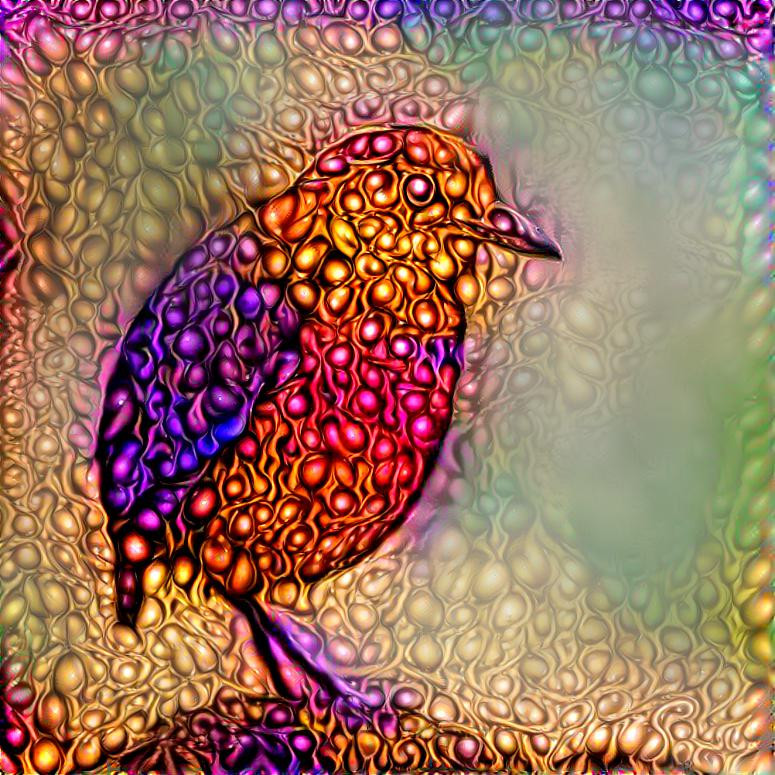 colorful bird DDGChallenge Flamelet 02